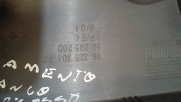 ACABAMENTO BANCO CITROEN PICASSO 2005 *UNIDADE