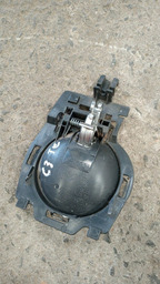 MAÇANETA INTERNA TRASEIRA ESQUERDA CITROEN C3 2012