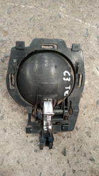 MAÇANETA INTERNA TRASEIRA ESQUERDA CITROEN C3 2012