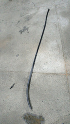 BORRACHA DA LATERAL DIANTEIRA ESQUERDA CITROEN C3 2012