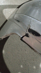 PARA CHOQUE TRASEIRO CITROEN C4 PALLAS COM AVARIAS