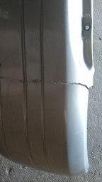 PARA CHOQUE TRASEIRO RENAULT CLIO 2002 COM AVARIA