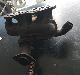 COLETOR ADMISSÃO ESCAPE RENAULT CLIO 1.6 8V 1999