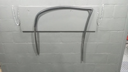 Borracha Canaleta De Vidro Dianteira Esquerda Sandero 2012