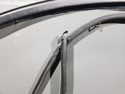 BORRACHA CANALETA VIDRO D.E. CITROEN C8 2004 COM AVARIA