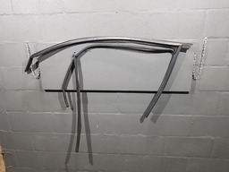 BORRACHA CANALETA VIDRO D.E. CITROEN C8 2004 COM AVARIA