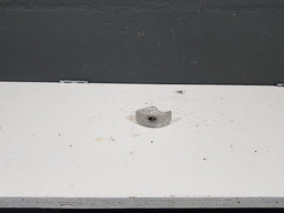 SUPORTE BUCHA TRAVA QUEBRA SOL PEUGEOT 207