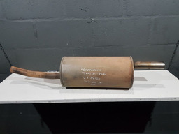 ESCAPAMENTO TERMINAL FINAL CITROEN C4 HATCH