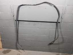 BORRACHA PORTA TRASEIRA DIREITA RENAULT KANGOO 2001