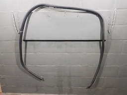 BORRACHA PORTA TRASEIRA RENAULT SANDERO 2010