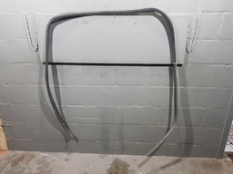 BORRACHA PORTA TRASEIRA RENAULT SANDERO 2010