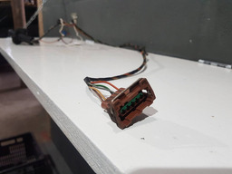 CHICOTE PORTA TRSEIRA DIREITA PEUGEOT 206