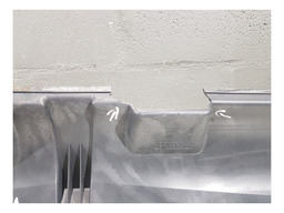 PAINEL ESCOAMENTO AGUA PARA BRISA FLUENCE 2014 COM DETALHE