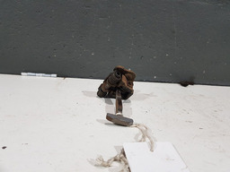 LIMITADOR PORTA DIANTEIRA ESQUERDA RENAULT CLIO 2007