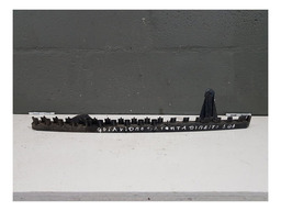 GUIA CANALETA VIDRO PORTA DIANTEIRA DIREITA PEUGEOT 106 1999