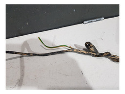 CHICOTE PORTA DIANTEIRA DIREITA PEUGEOT 206 2001 COM AVARIA