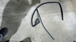 Borracha Canaleta Vidro Citroen C3 Dianteiro Esquerdo Ate 12