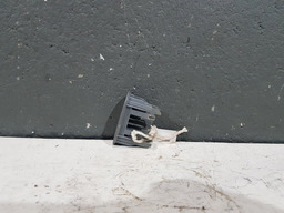 TAPA BURACO BOTÃO CONSOLE CENTRAL RENAULT CLIO 2007