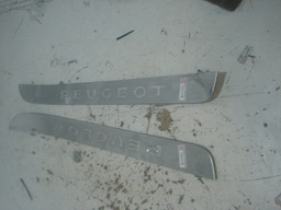 PAR DE SOLEIRA PORTA DO PEUGEOT 408 THP 2013