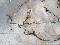 CHICOTE CARROCERIA CITROEN C4 PICASSO 2010 COM DETALHES