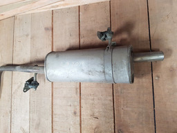 ESCAPAMENTO FINAL SILENCIOSO CITROEN C3 2012 1.6 16V