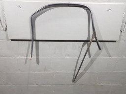 BORRACHA CANALETA PORTA TRASEIRA DIREITA PEUGEOT 206 2001