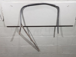 BORRACHA CANALETA PORTA TRASEIRA ESQUERDA PEUGEOT 206 2001