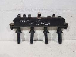 BOBINA IGNIÇÃO PEUGEOT 206 207 CITROEN C3 1.4 8V FLEX