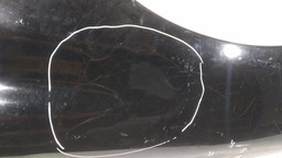 PARA LAMA DIANTEIRO ESQUERDO PEUGEOT 206 SW 2007 COM DETALHE