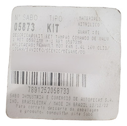 TAMPA EIXO COMANDO RENAULT LOGAN SANDERO SCENIC MEGANE