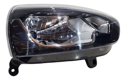 FAROL DIANTEIRO DIREITO RENAULT CLIO 2012 2016 MASCARA NEGRA