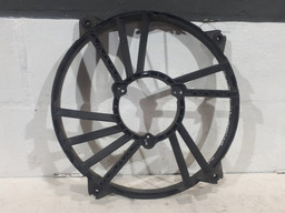 DEFLETOR SUPORTE VENTOINHA RADIADOR PEUGEOT 307