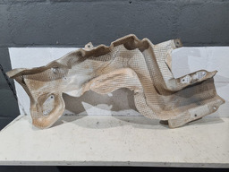 DEFLETOR ESCAPAMENTO CITROEN C3 2009