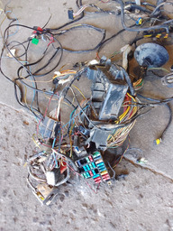 CHICOTE CARROCERIA RENAULT CLIO 1.0 16V 2007 SEDAN