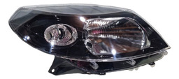 FAROL DIREITO RENAULT SANDERO 2008 2011 MÁSCARA NEGRA