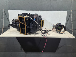 CAIXA EVAPORADAR AR CONDICIONADO PEUGEOT 206 2001 COM DETALH