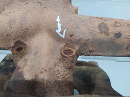 COLETOR ADMISSAO ESCAPAMEN RENAULT CLIO 1.6 8V 1999 DETALHE