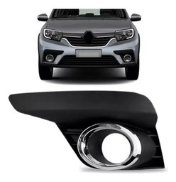 Grade Acabamento Milha Esquerdo Renault Sandero 2020 2023