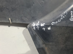 DEFLETOR ACABAMENTO EIXO TRASEIRO RENAULT MEGANE GRAND TOUR