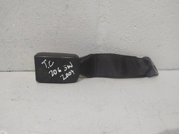 PLUG ENGATE FEMEA BANCO TRASEIRO CENTRAL PEUGEOT 206 SW 2007