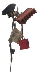 CHICOTE ELETRICO PORTA DIANT ESQ RENAULT SCENIC 2001