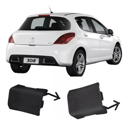 Tampa Reboque Para Choque Traseiro Peugeot 308 2012 Ate 2015