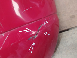 PARA CHOQUE TRASEIRO RENAULT SANDERO 2012 PEQUENA AVARIA