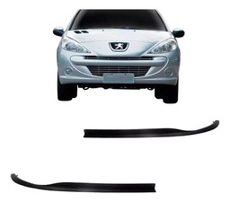 SPOILER BIGODE PARA CHOQUE ESQUERDO PEUGEOT 207 2009 A 2015