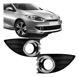 GRADE PARA CHOQUE DIANTEIRO ESQU CROMADO FLUENCE 2010 2013