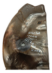 DEFLETOR COLETOR ESCAPE MOTOR PEUGEOT 307 2.0 16V 2007