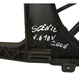 DEFLETOR VENTOINHA RADIADOR RENAULT SCENIC 1.6 16V 2006