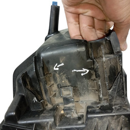 CAIXA FILTRO AR MOTOR CITROEN C4 GRAND PICASSO COM DETALHE