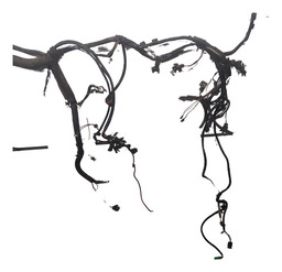 CHICOTE MOTOR RENAULT SCENIC 2001 1.6 16V MANUAL COM DETALHE