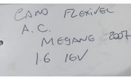 CANO MANGUEIRA AR CONDICIONADO RENAULT MEGANE 1.6 16V 2007